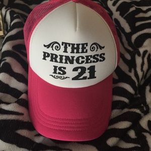 21st birthday hat!
