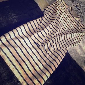 Striped body con dress