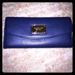 Navy Michael Kors Wallet