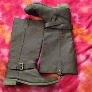 Brown Knee High Boots