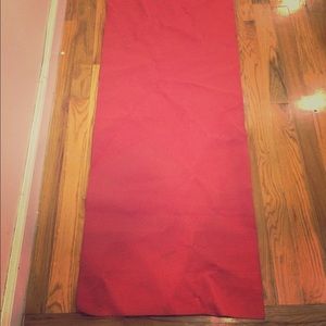 Red Yoga Mat