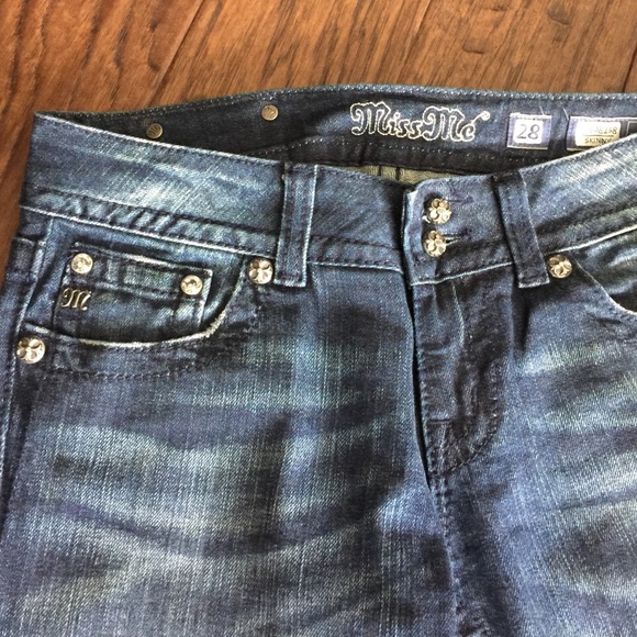 MissMe Skinny Jeans, Hemmed - Picture 2 of 4