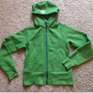 Green Lululemon Scuba Sweatshirt