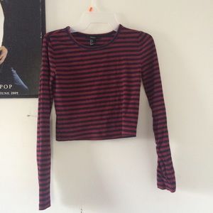 Long Sleeve Crop Top