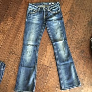 MissMe studded Bootcut jeans.