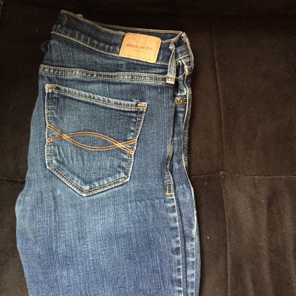 Abercrombie slight flare jeans