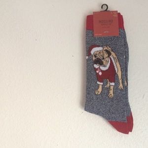 Christmas Pug Socks