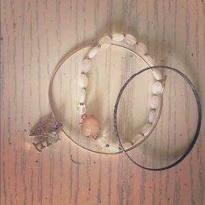 Assorted Charming Charlie bracelets