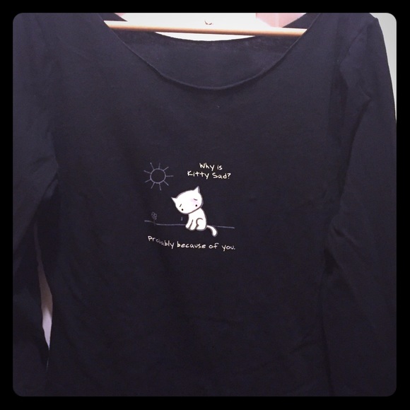 Sad Kitty T-Shirt
