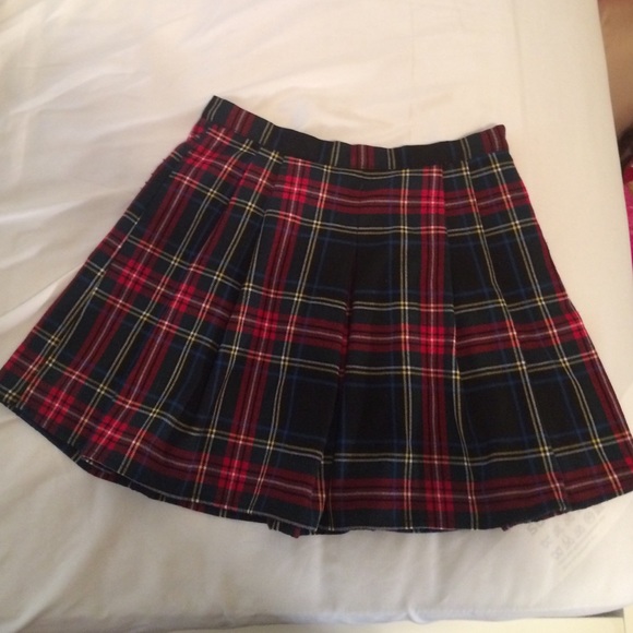 Plaid Skirt