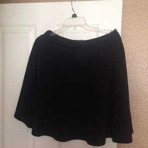 Black circle skirt
