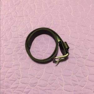 Plain Black Belt