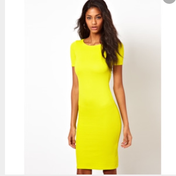 Asos Textured Midi Dress