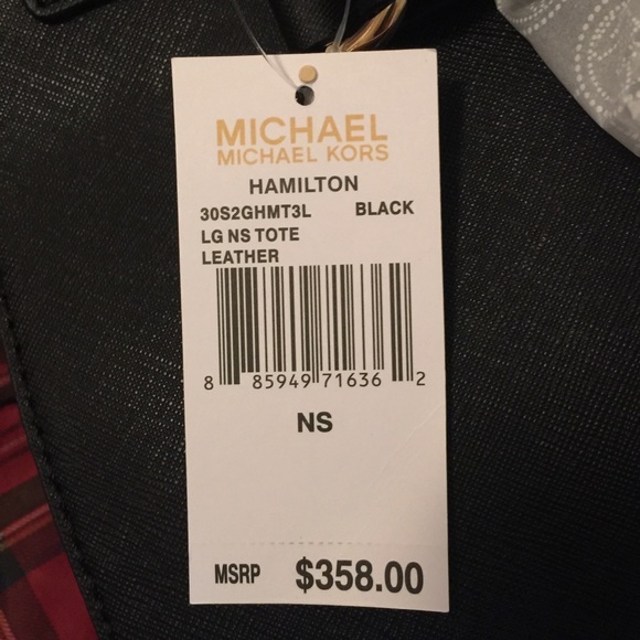 Brand new Michael Kors large black Hamilton - Picture 3 of 3