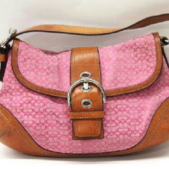 Coach  Handbags - Coach signature Soho bag