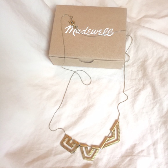 Madewell Jewelry - Madewell etched geomix necklace