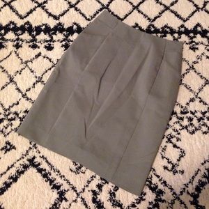 H&M Grey/Green Pencil skirt