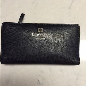 Kate spade black wallet