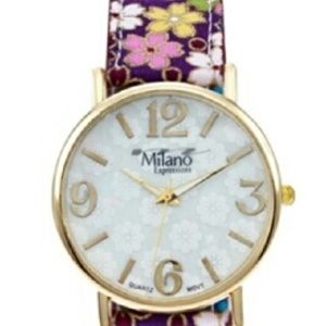 Milano Expressions Floral watch
