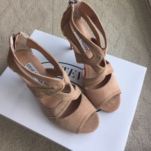 Steve Madden Blush Suede Immence Heels