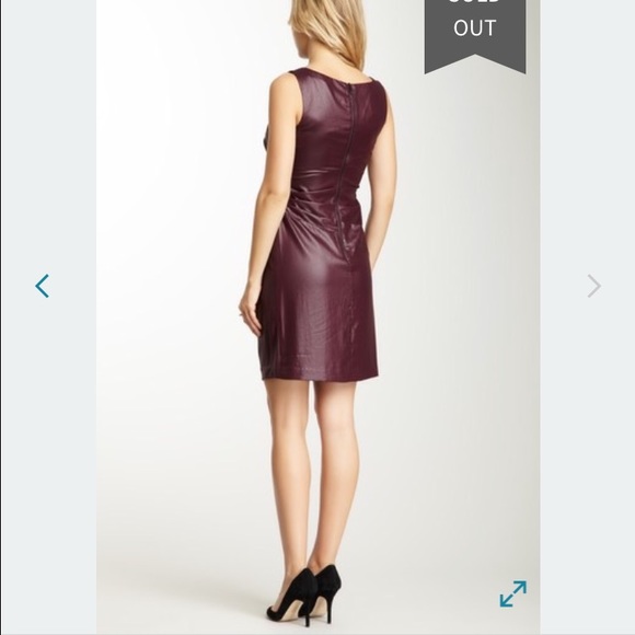 VINCE CAMUTO Asymmetric pleated sheath dress 👗 - Picture 2 of 4