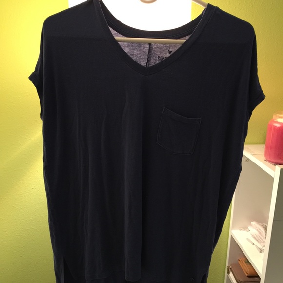 light blue long tshirt
