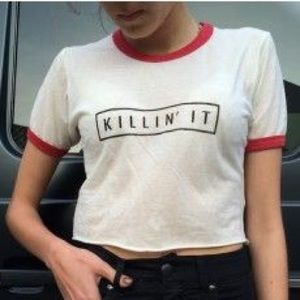 Brandy Melville KILLIN it tee