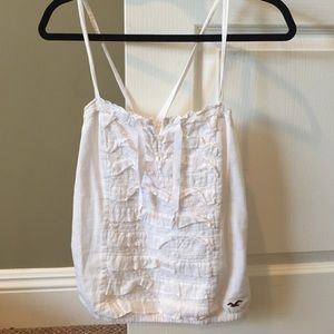 Hollister laced tank top