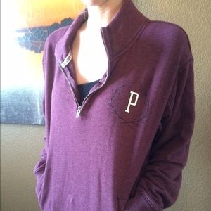 Cute PINK brand half zip