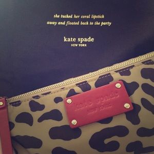 Kate Spade Leopard Print Purse