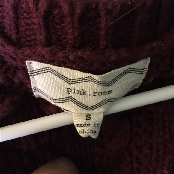 Maroon Sweater - Picture 3 of 3