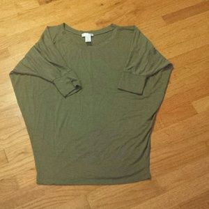 Olive doleman top
