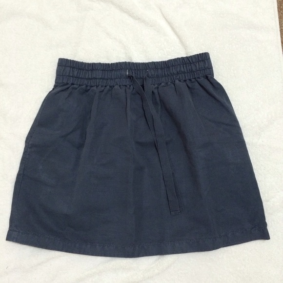 Blue skirt