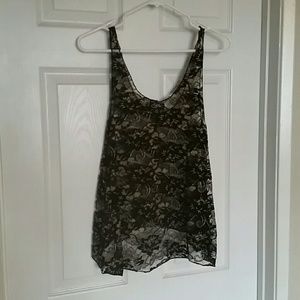 Lace tank