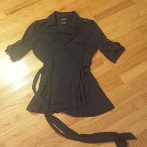 Navy BCBG blouse