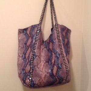 Steve Madden snakeskin bag