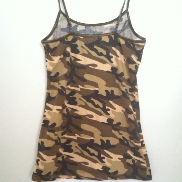 Navy Pattern Tank-top - Picture 2 of 3