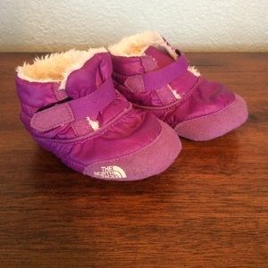 Baby North Face booties