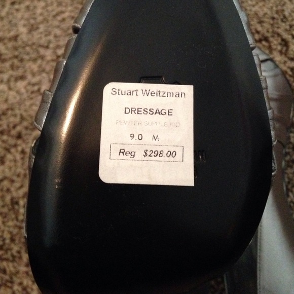 Stuart Weitzman Silver Pumps - Picture 3 of 4