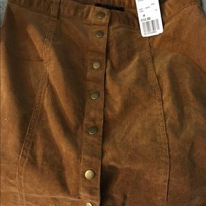 Corduroy Skirt