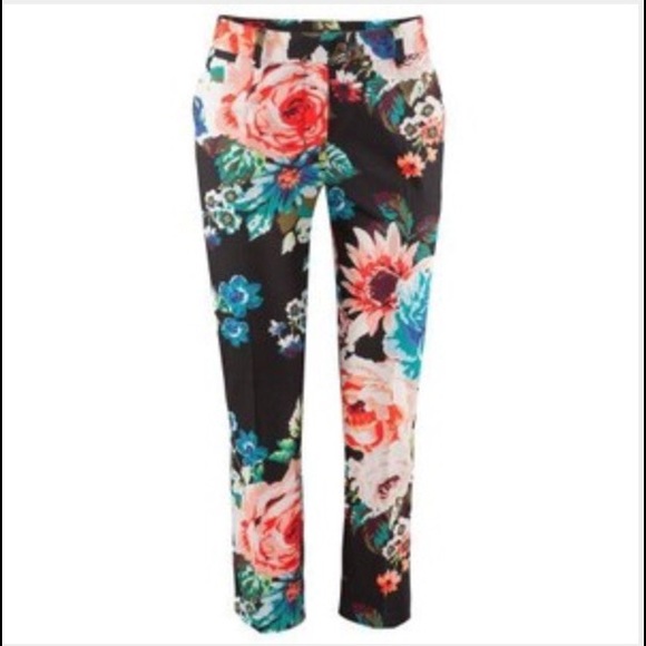 H&M Flower Pant size 10