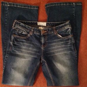 Maurice's flare blue jeans