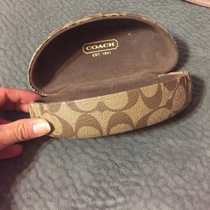 Coach sunglass case