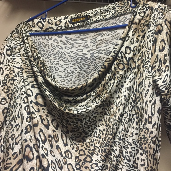 Leopard print dress XL - Picture 2 of 3