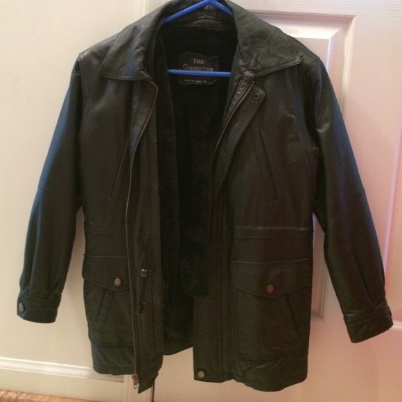 New Boys GENUINE leather jacket