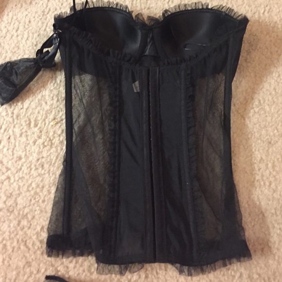 Victoria's Secret sexy black corset ✨💋 - Picture 4 of 4