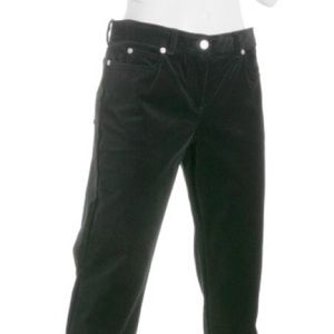 Black Velvet pants by Michael Kors