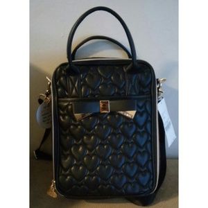 Black Betsy Johnson lunch tote