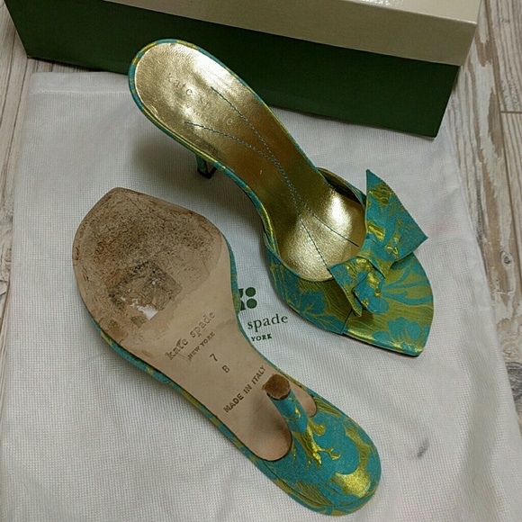 Kate Spade brocade sandals