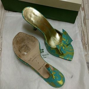 Kate Spade brocade sandals